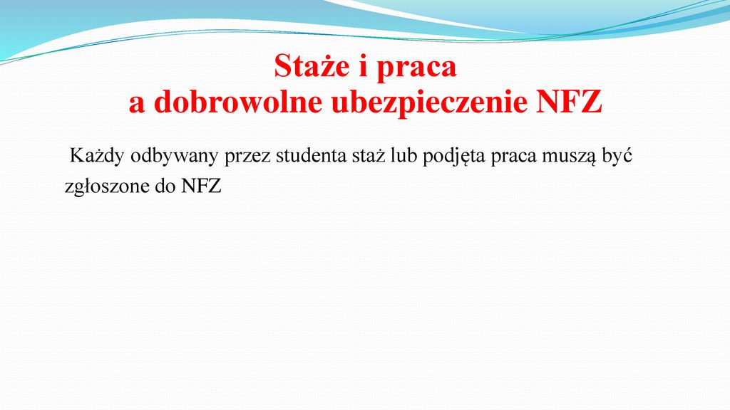 Dobrowolne Ubezpieczenie Zdrowotne W Narodowym Funduszu Zdrowia Nfz